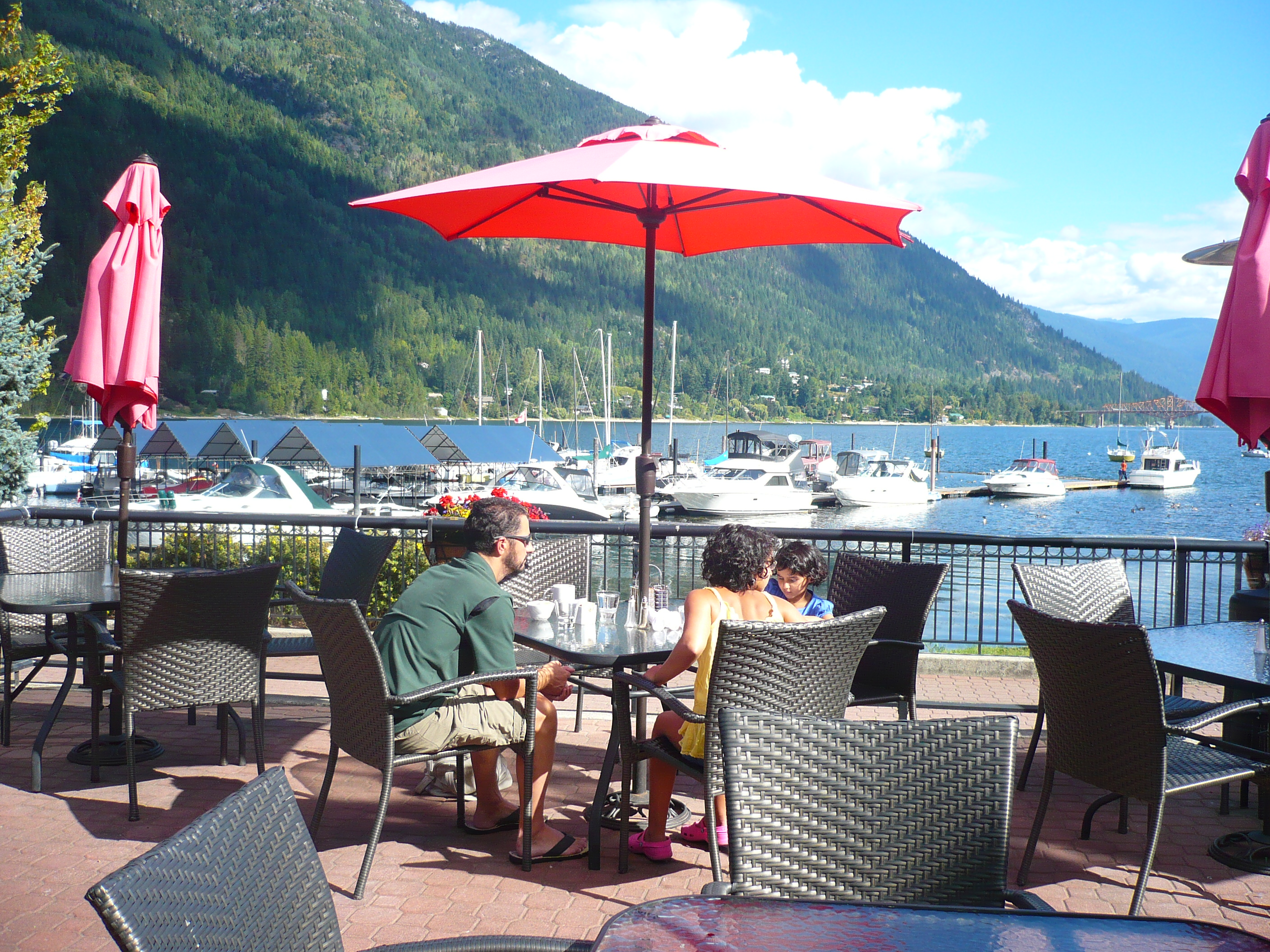 Relaxing in Ainsworth Hot Springs and Visiting Nelson, British Columbia