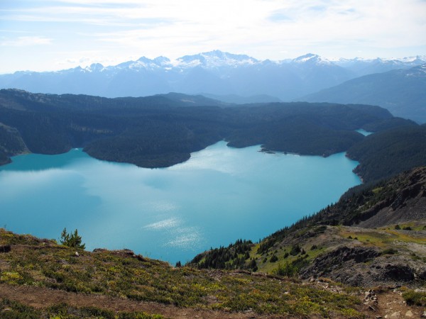 Garibaldi Lake view from Panorama Ridge