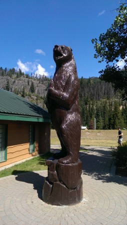 Bear Statue Manning Park