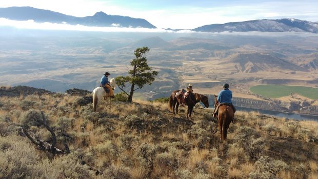 A great view near the Sundance Guest Ranch in Ashcroft.