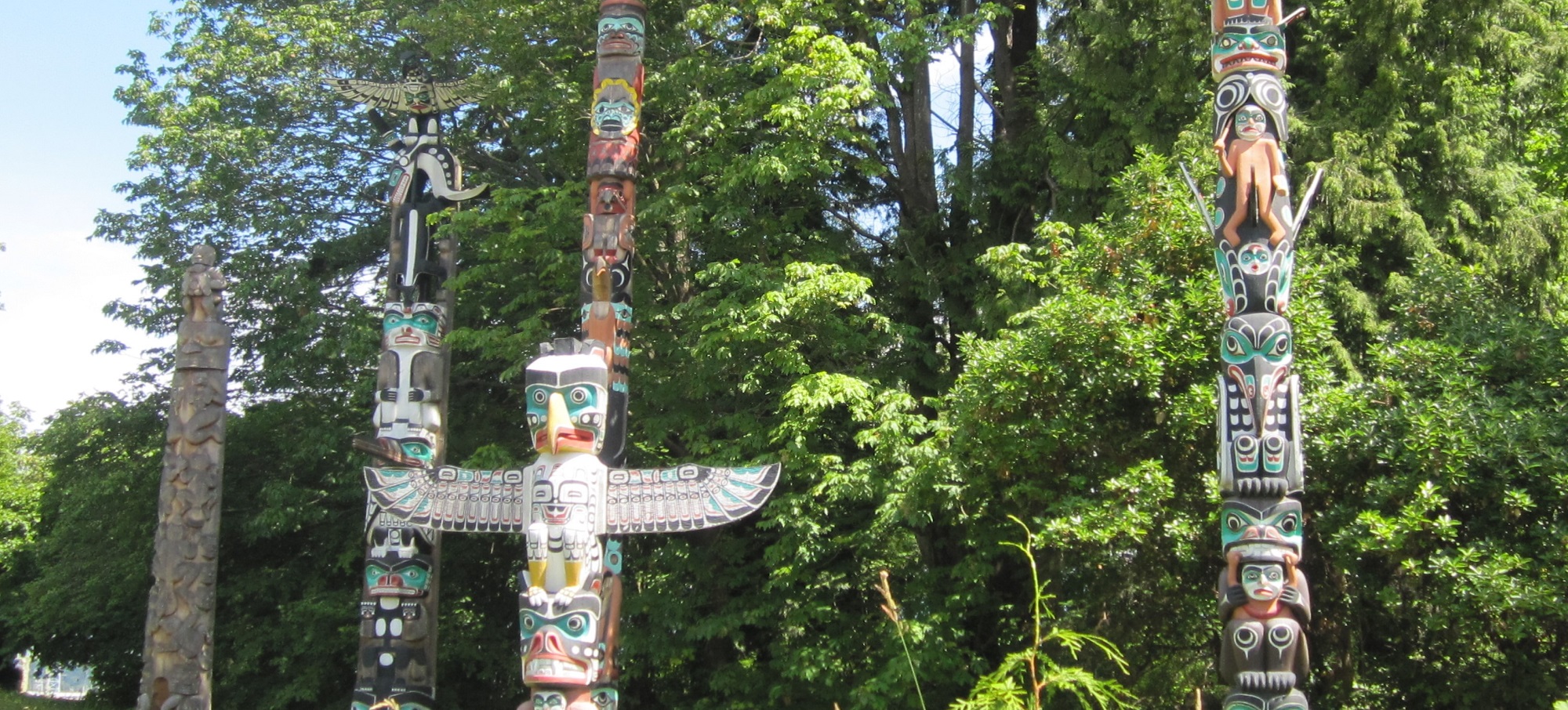 Totems in Stanley Park, Vancouver