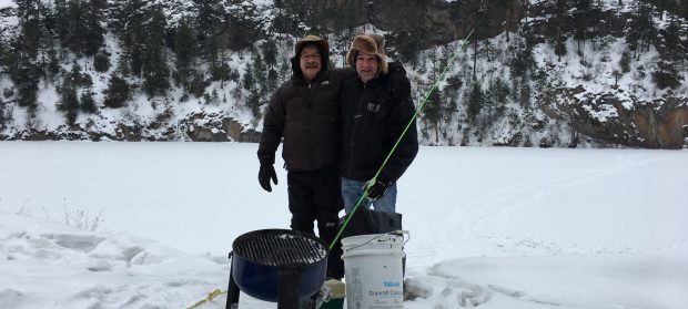 Get Hooked on Ice Fishing at Yellow Lake Near Penticton, BC